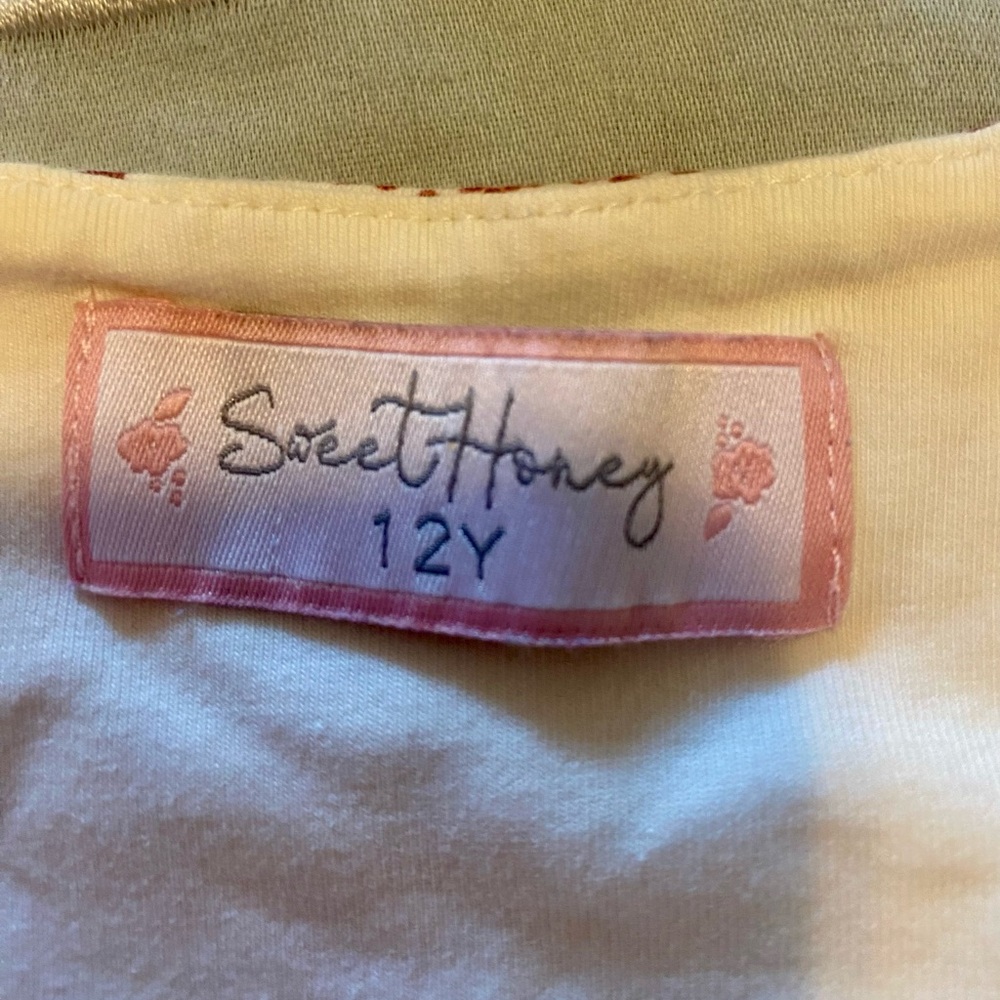 SweetHoney Pink and Cream Label
